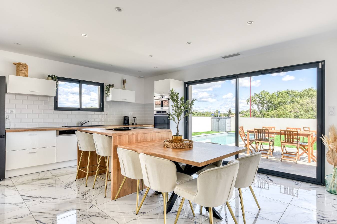 Ferienhaus für 6 Personen mit Terrasse in Olonzac, Canal du Midi