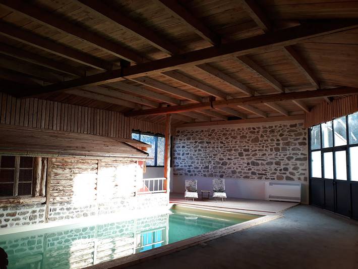 Gîte pour 15 personnes, avec terrasse et sauna