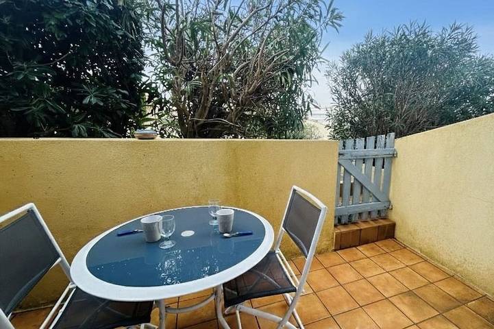 Appartement de vacances pour 2 personnes, avec Terrasse et Piscine à Narbonne
