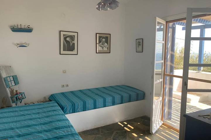 Villa avec vue imprenable sur la mer, Antiparos, Grece in Antiparos