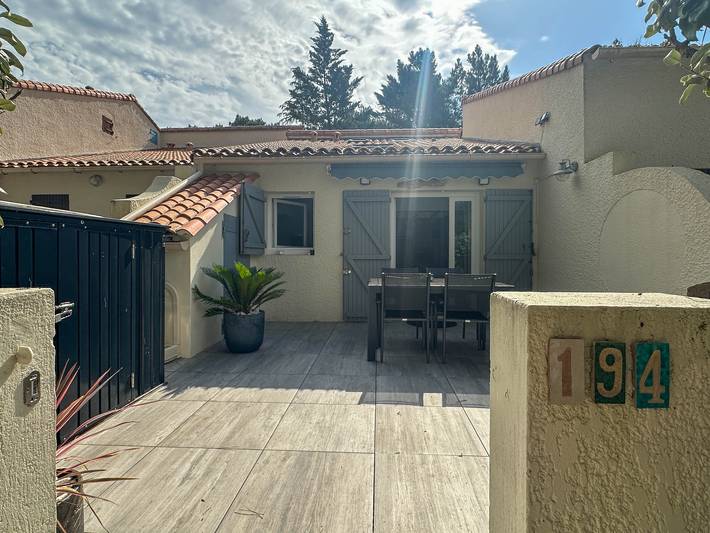 Maison de vacances pour 4 personnes, avec terrasse, animaux acceptés dans La Palmyre