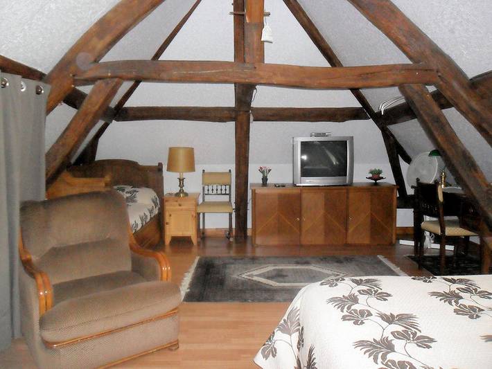 Chambre d’hôte pour 5 personnes, avec jardin, animaux acceptés dans Grand Est - 3