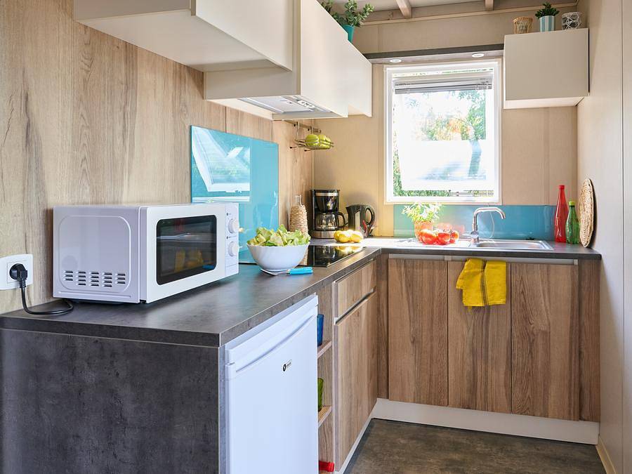 Camping Les Chalands Fleuris - Chalet 4 personnes - Chalet Horizon 4 personnes in Saint-André-des-Eaux, Côte d'Amour