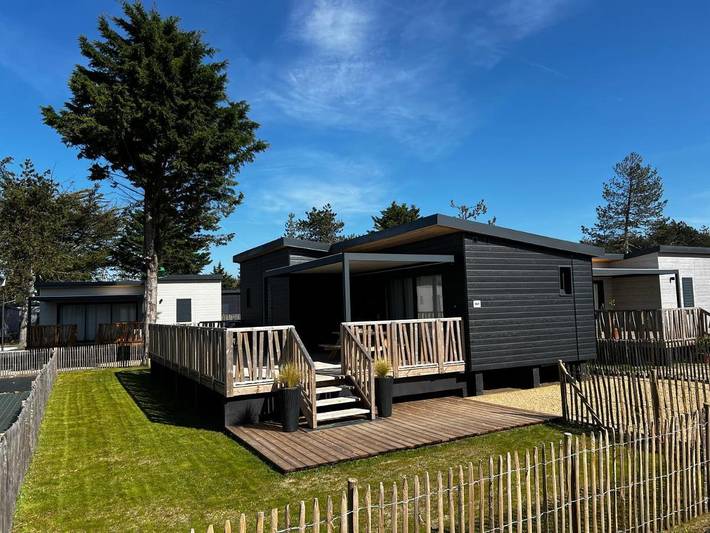 Chalet pour 4 personnes, avec jardin et piscine