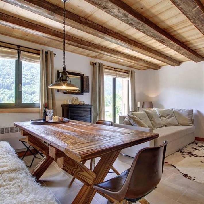 Gîte pour 2 personnes, avec jardin ainsi que vue et piscine à Le Biot - 4