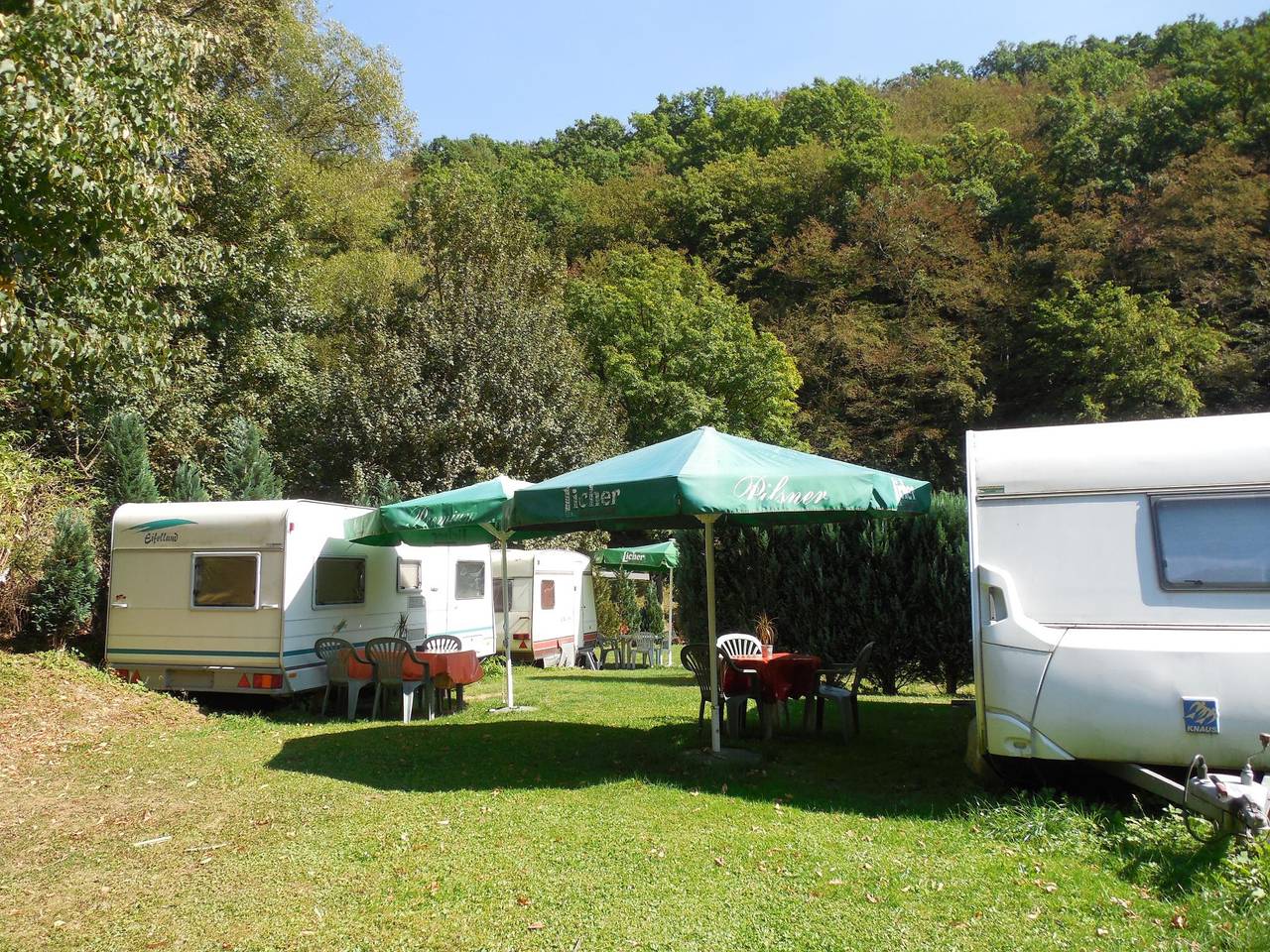 Ganze Wohnung, Wohnwagen Nr.6  by Seeblick Ferien Edersee, Waldeck in Waldeck, Waldecker Land