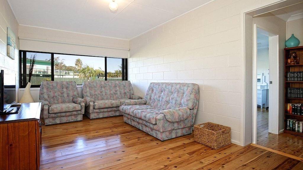 Der Lobster Pot - großartiger Essbereich im Freien in Currarong, Jervis Bay