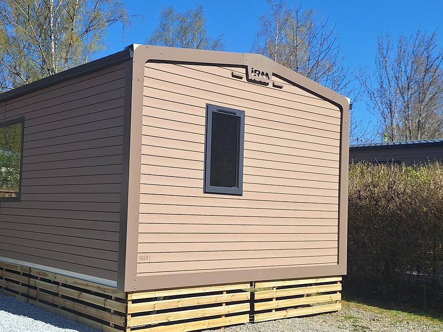 Flower Camping du Lac de la Seigneurie - Mobilhome 4 personas - Nuevo// Mobil-Home Loggia Confort 32m² - 4 plazas + Terraza cubierta integrada + Tv+ cama160 in Leval, Territorio de Belfort