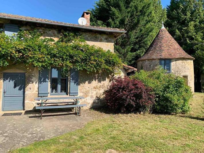 Maison de vacances pour 11 personnes, avec Terrasse ainsi que Piscine et Vue