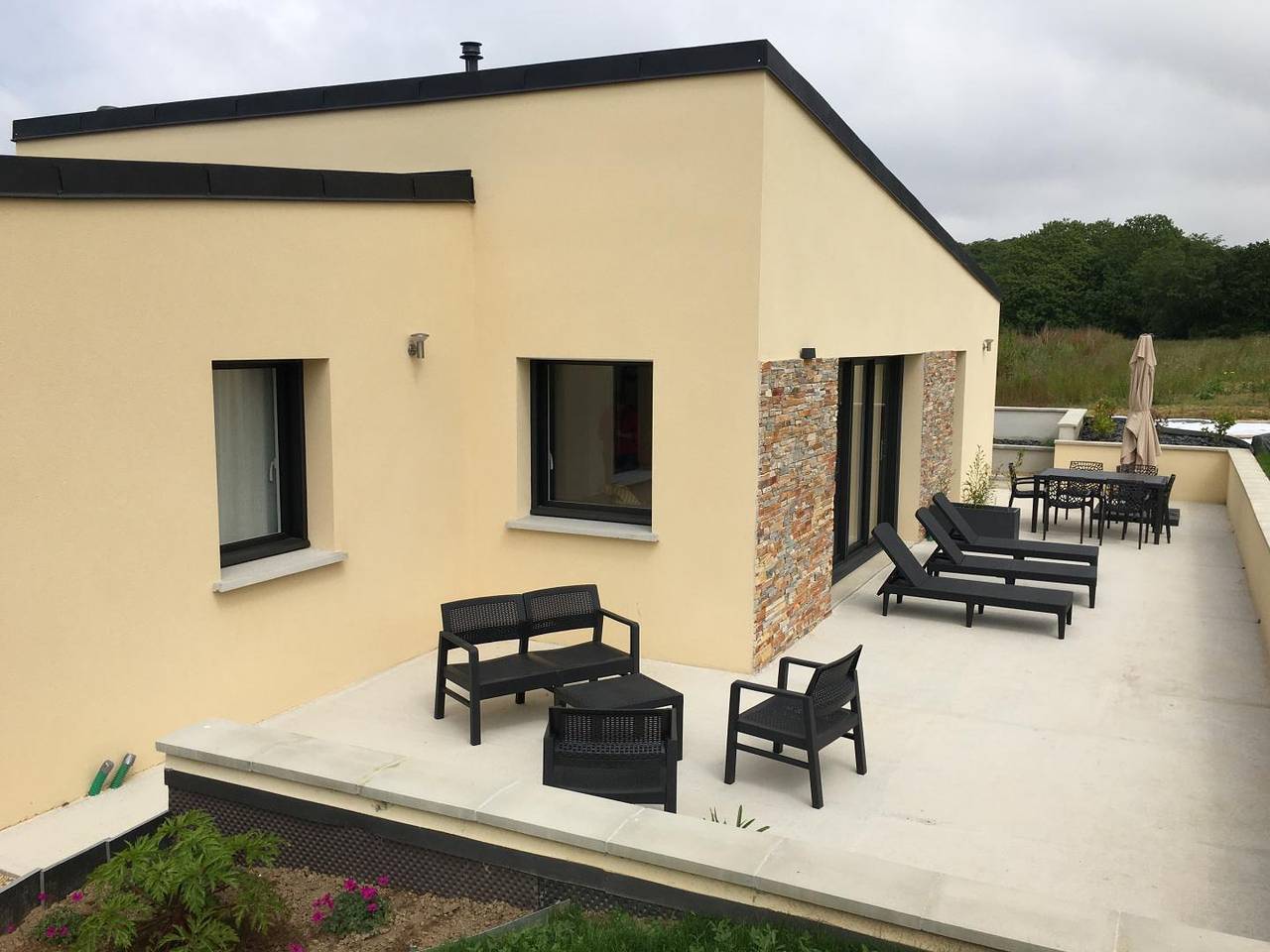 La maison des coquillages in Trélévern, Côte de Granit Rose