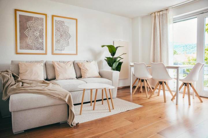 Ferienwohnung für 4 Personen, mit Balkon in Küssaberg - 3