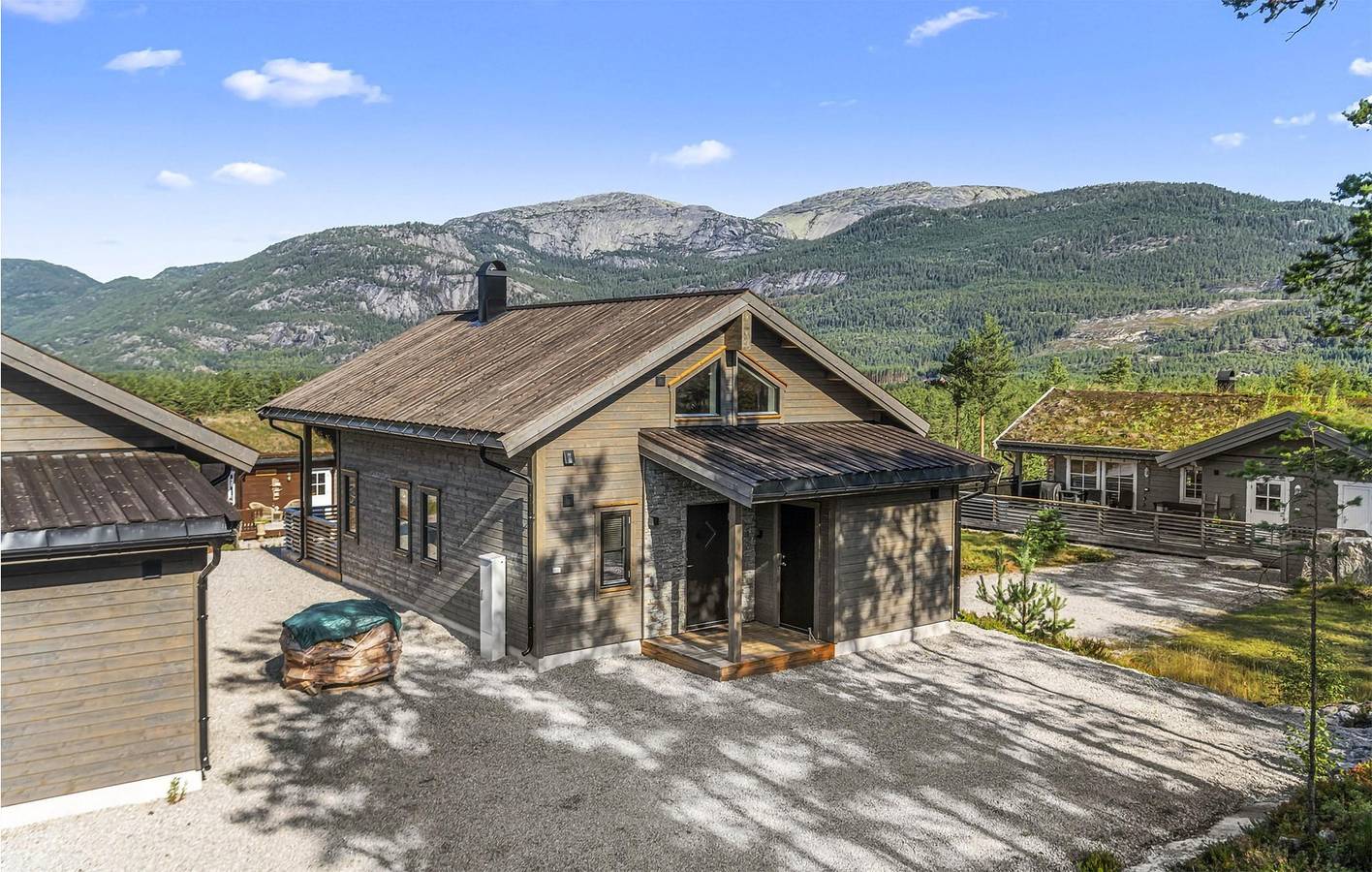 Ferienhaus für 6 Personen mit Ausblick in Vrådal, Kviteseid
