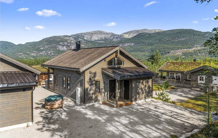 Ferienhaus für 6 Personen, mit Terrasse und Garten sowie Ausblick in Telemark - 2