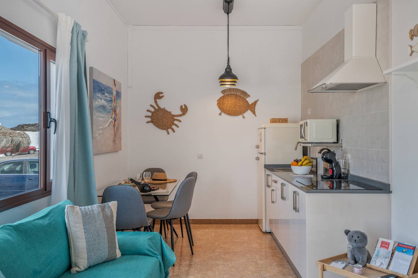 Maison de vacances '2' avec Wi-Fi et climatisation in El Golfo, Timanfaya