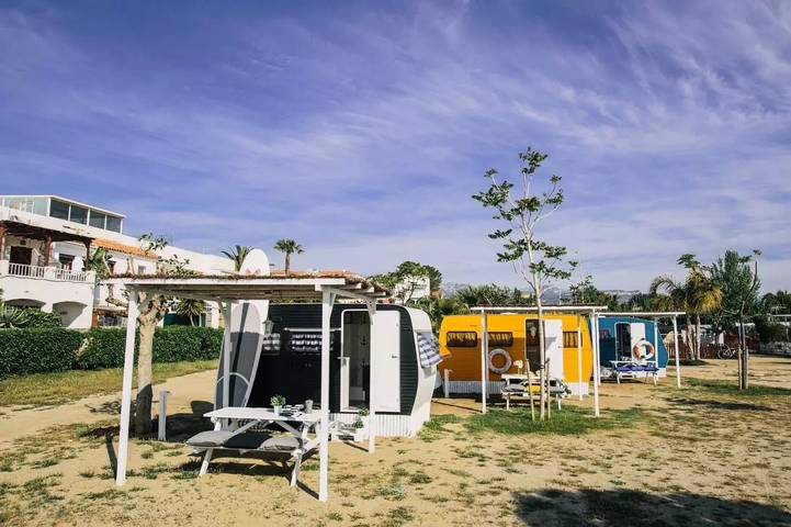 Camping voor 4 personen, met Terras in Costa Dorada