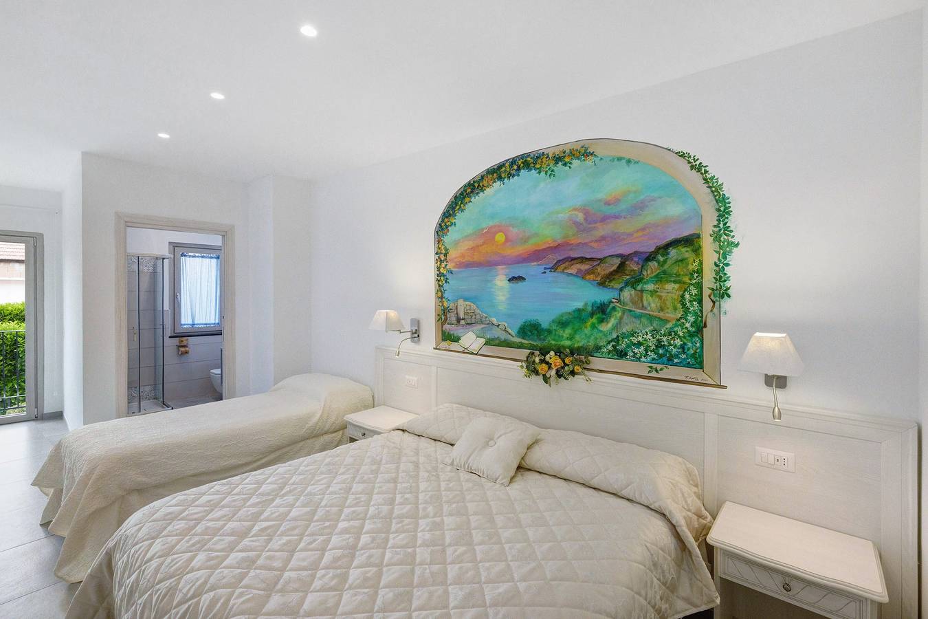 Amaranto Rooms – Il Sentiero degli Dei mit Bergblick, Wlan und Klimaanlage in Pianillo, Agerola