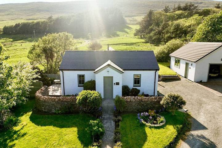 Ferienhaus für 4 Personen, mit Garten und Balkon auf den Shetland Inseln