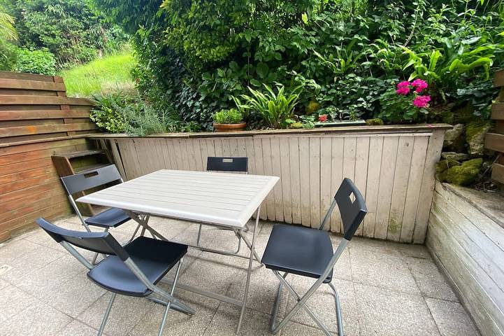 Gîte pour 4 personnes, avec terrasse dans Parc Mauresque Arcachon