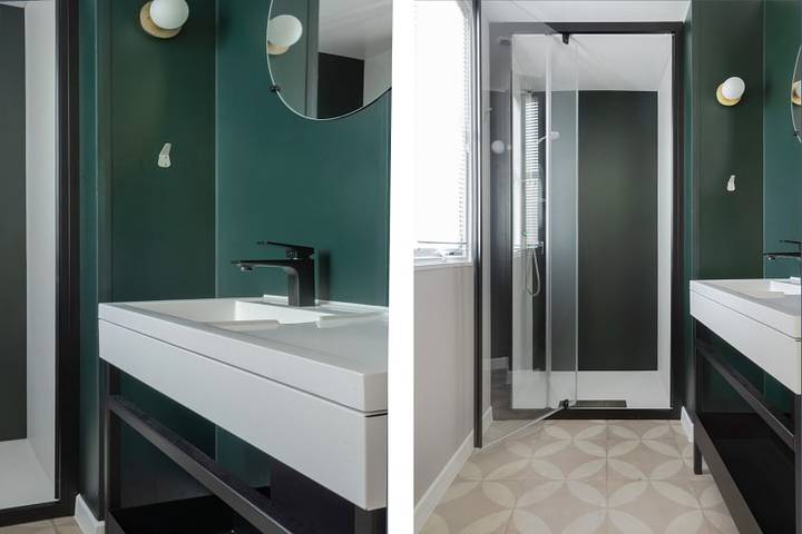 Caravane pour 4 personnes, avec terrasse et balcon/terrasse à Le Bourg-d'Oisans - 4