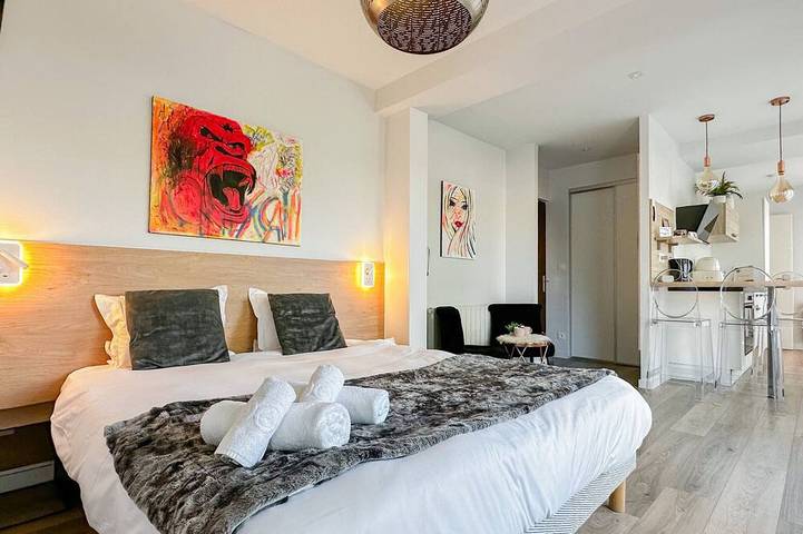 Location de vacances pour 4 personnes, avec balcon et jardin à Annecy-le-Vieux