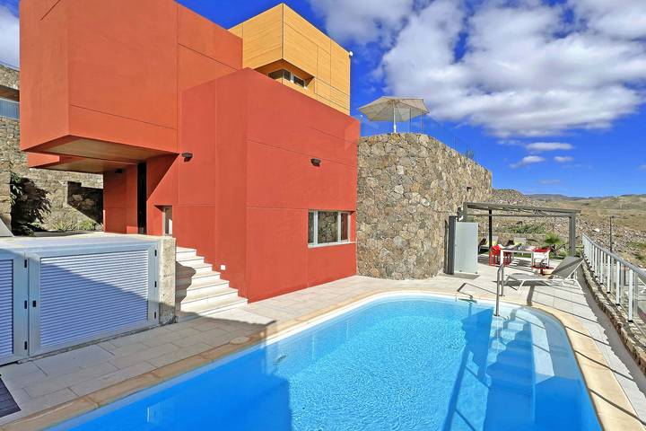 Ferienhaus für 6 Personen, mit Balkon und Garten sowie Ausblick - 1