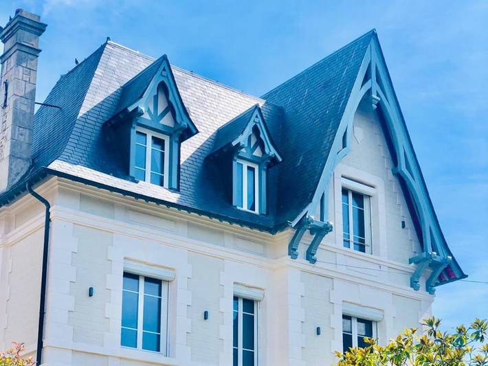 Villa pour 14 personnes, avec Balcon ainsi que Terrasse et Jardin à Deauville