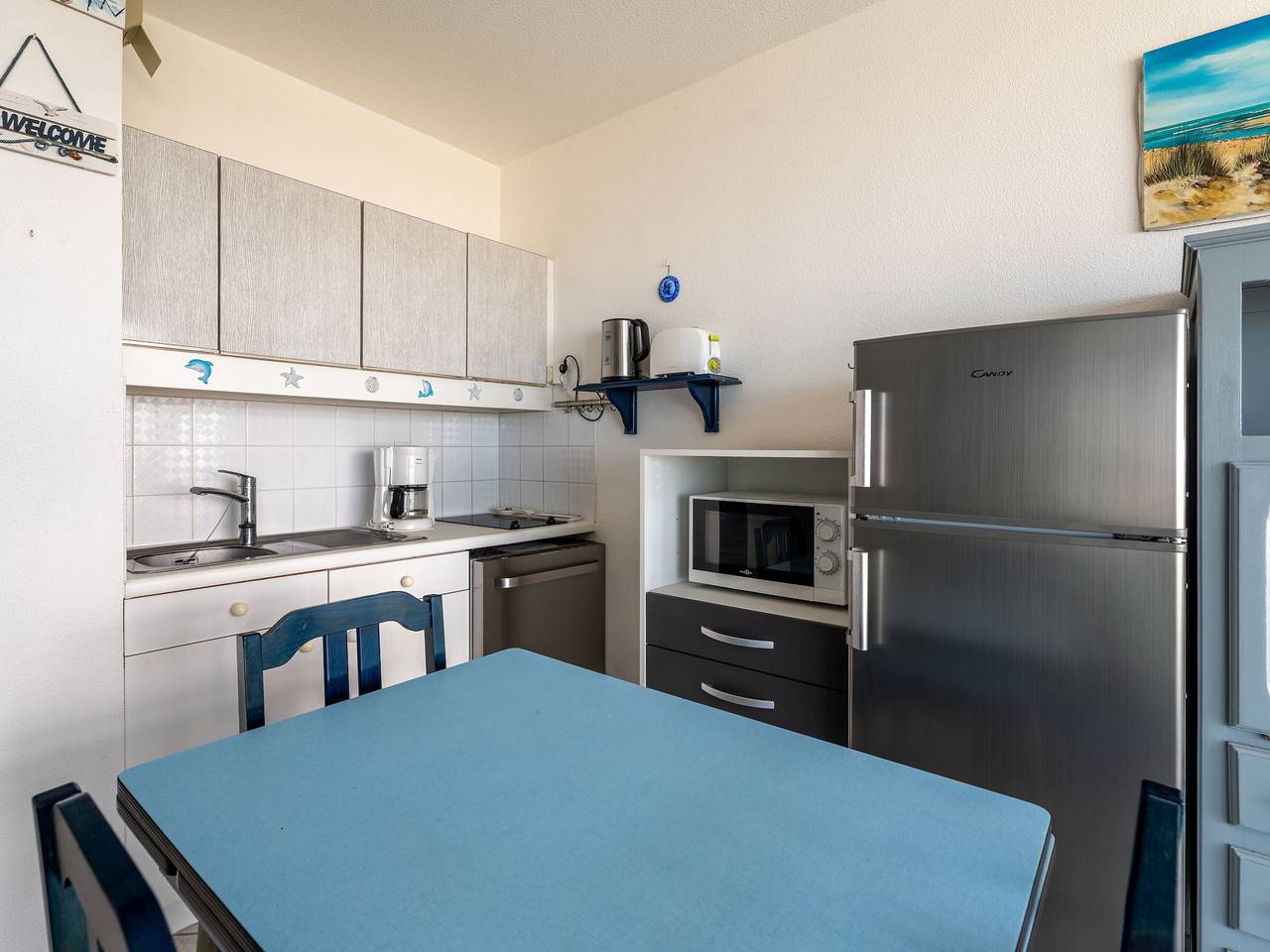 Ganze Wohnung, Appartement am Meer für 2 mit Parkplatz in Mimizan Strand in Mimizan Plage, Mimizan