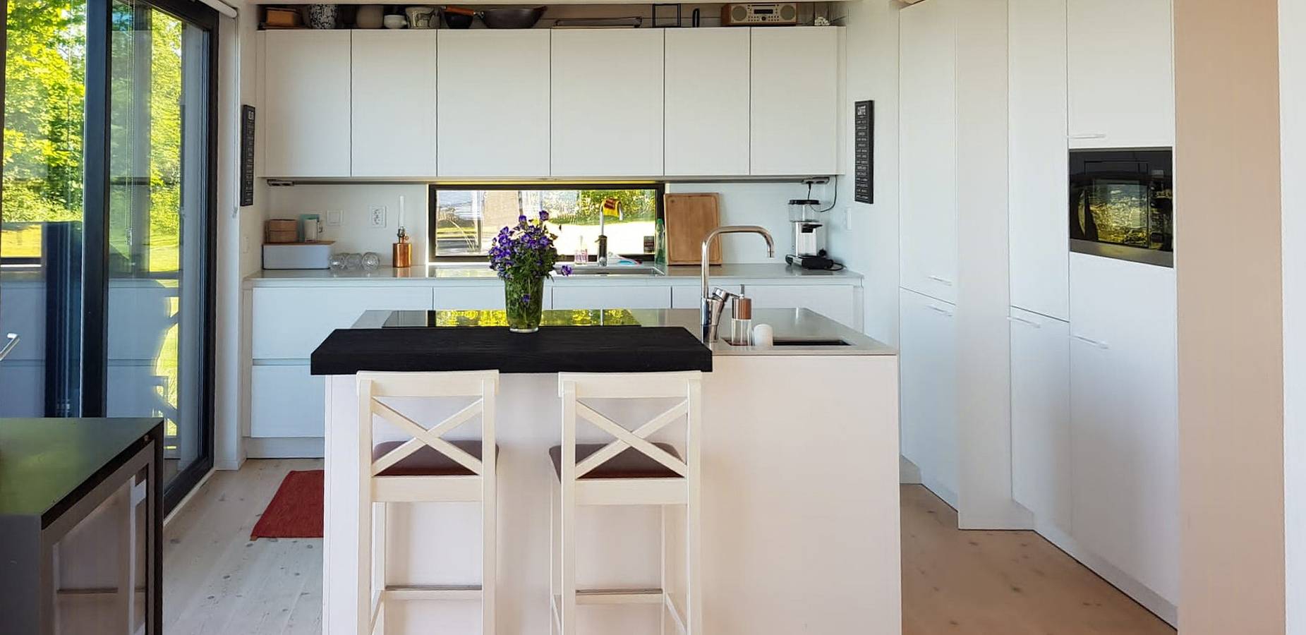 Villa mit Seeblick auf den Vättern in Vadstena in Vadstena, Vättern