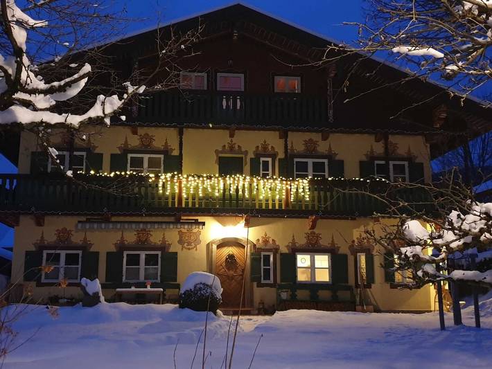 Ferienwohnung für 4 Personen, mit Garten und Ausblick sowie Seeblick, kinderfreundlich am Schliersee - 2