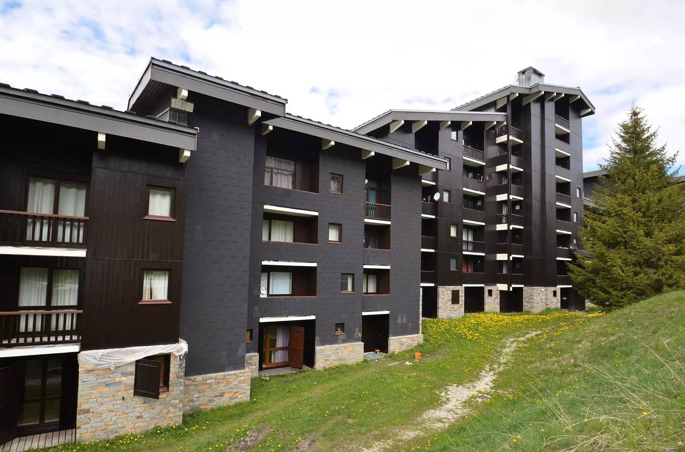 Geheel appartement, Appartement 4 personen in Les Ménuires met uitzicht op de bergen in Les Menuires, Saint-Martin-de-Belleville