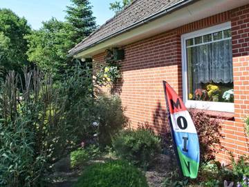 Ferienwohnung für 4 Personen, mit Garten und Terrasse, mit Haustier in Großenwiehe