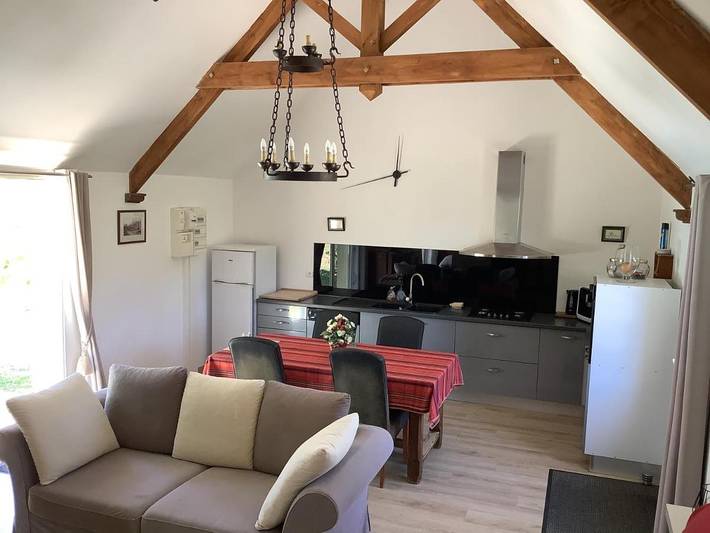 Location de vacances pour 4 personnes, avec jardin et vue dans Cléré-les-Pins - 4