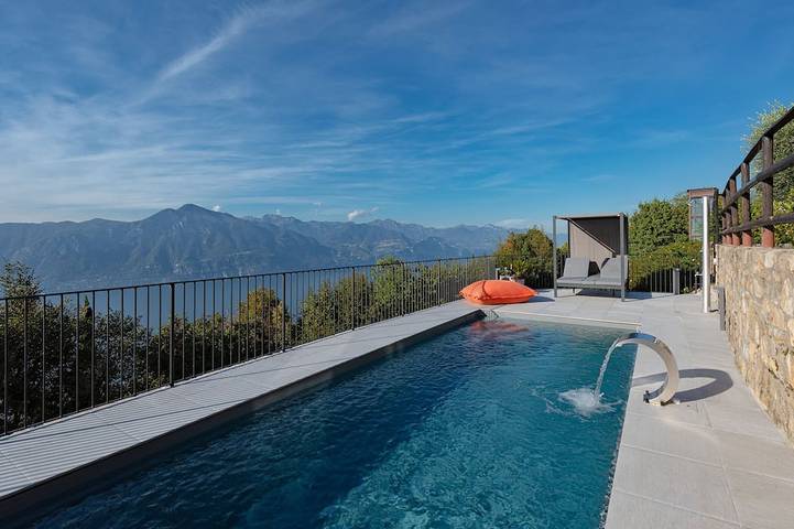 Ferienhaus für 7 Personen, mit Garten in San Zeno di Montagna