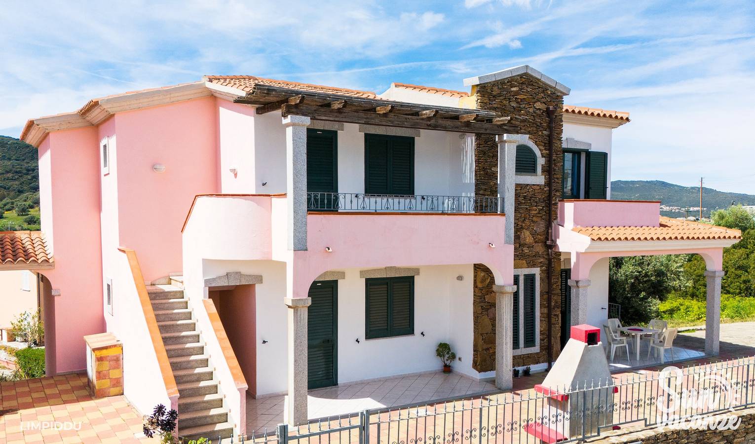 Holiday Home 'Limpiddu 4' with Mountain View, Shared Garden and Balcony in Limpiddu, Budoni