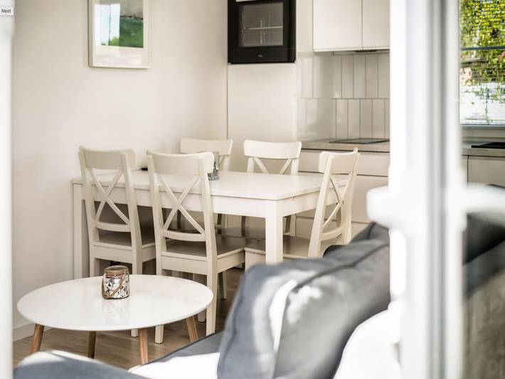 Comfortable house with a terrace, sauna, jacuzzi in Niechorze, Powiat gryficki