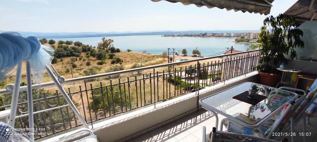 Ferienwohnung für 5 Personen, mit Balkon und Terrasse sowie Garten und Ausblick