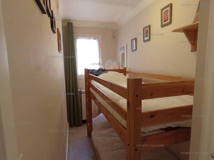 Ganze Wohnung, F2 Kabinenwohnung 300m vom Strand mit Privatparkplatz in La Côte Vermeille, Collioure