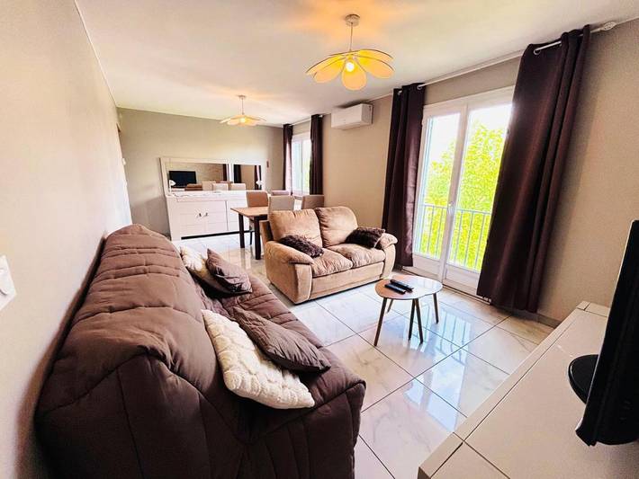Apartamento de vacaciones para 6 personas, con jardín y vistas, Se admiten mascotas - 1