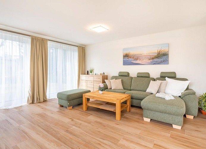 Ferienhaus für 6 Personen, mit Garten und Ausblick, kinderfreundlich