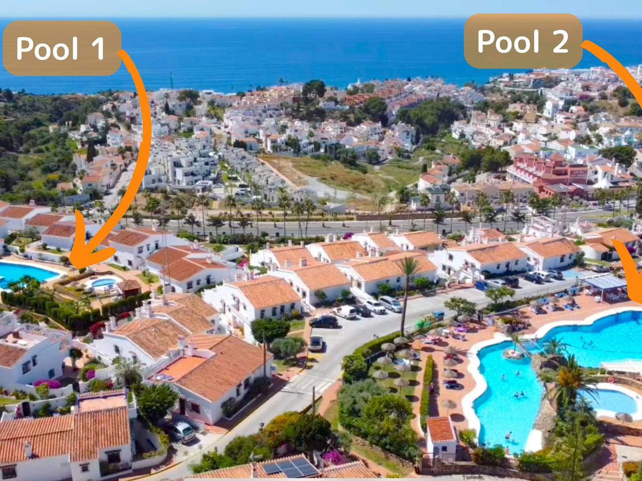 Maison andalouse moderne avec terrasse et jardins à Nerja in Senorio de Capistrano, El Capistrano