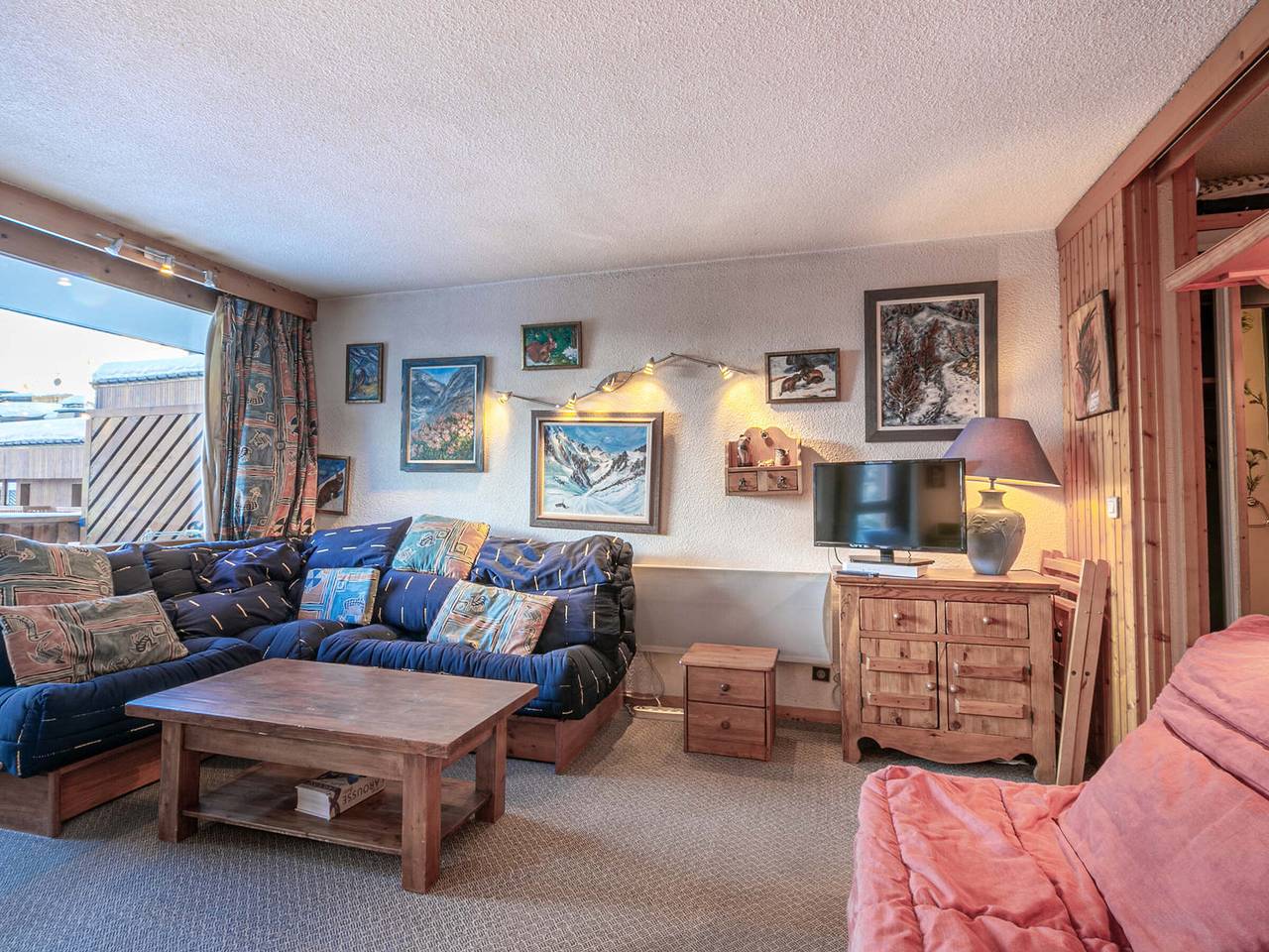 Monolocale intero, Cozy studio with Wifi, 4-5 people, Richardes' hamlets in Val-d'Isère, Massiccio della Vanoise