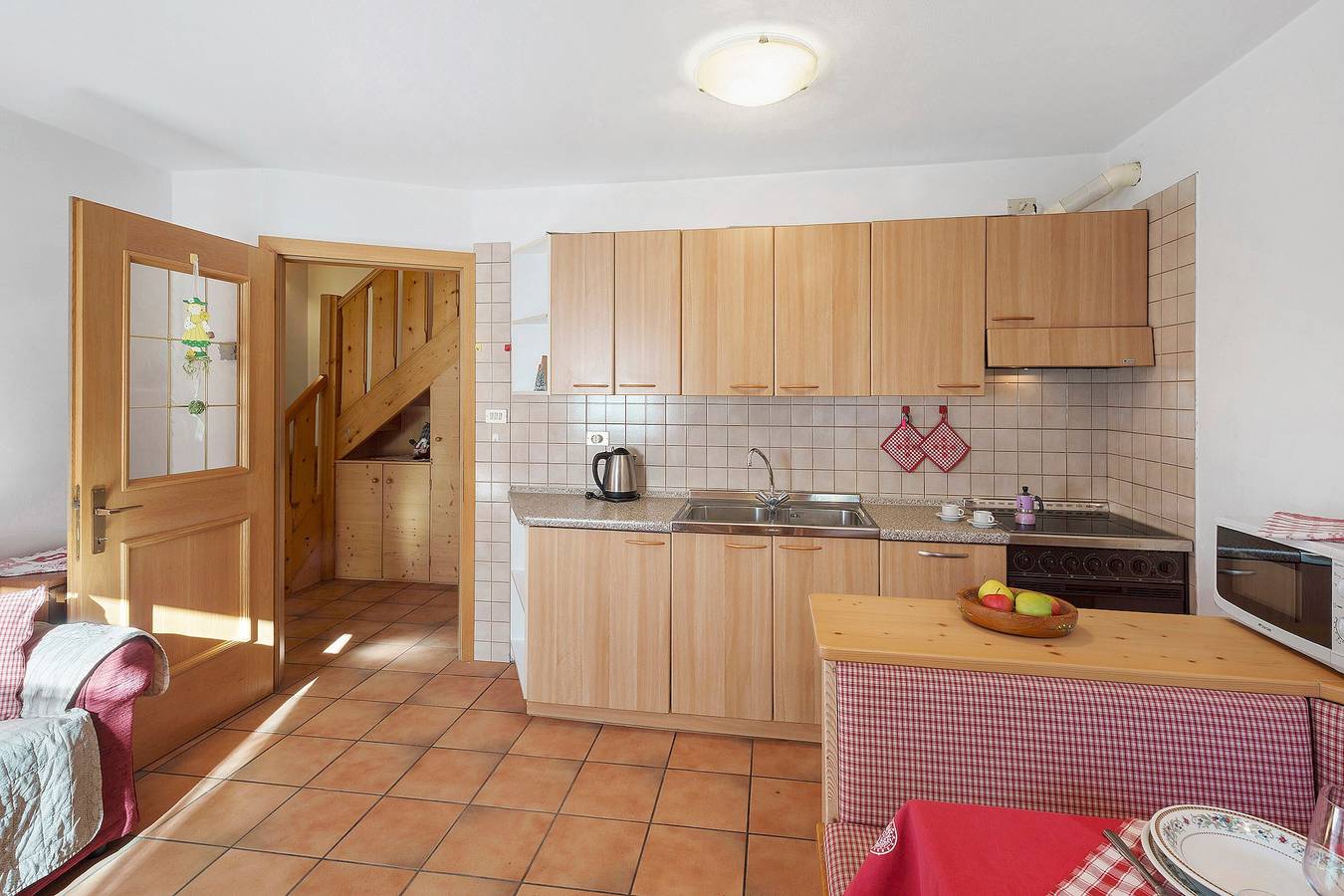 Ganze Wohnung, Ferienwohnung „Ciasa Lino Rotic“ mit Bergblick und Wlan in Pozza di Fassa, San Giovanni di Fassa