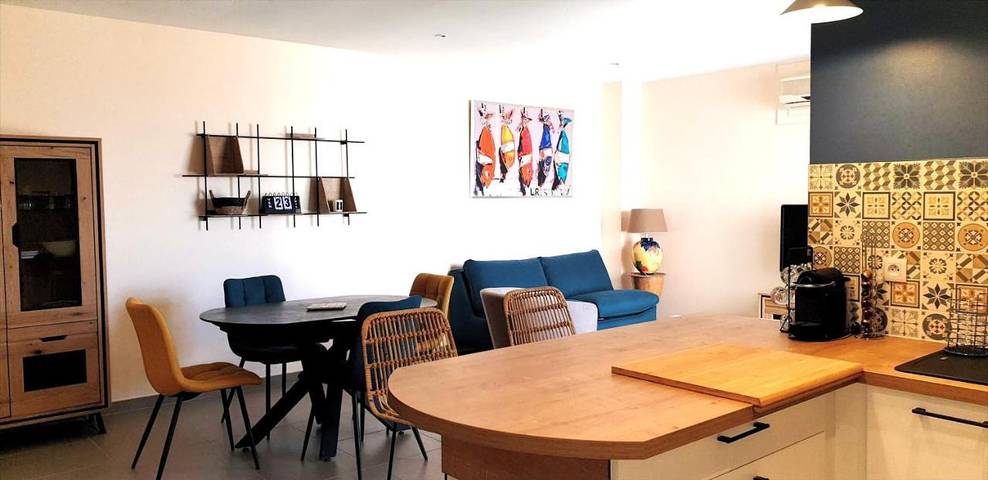 Appartement de vacances pour 6 personnes, avec vue et balcon