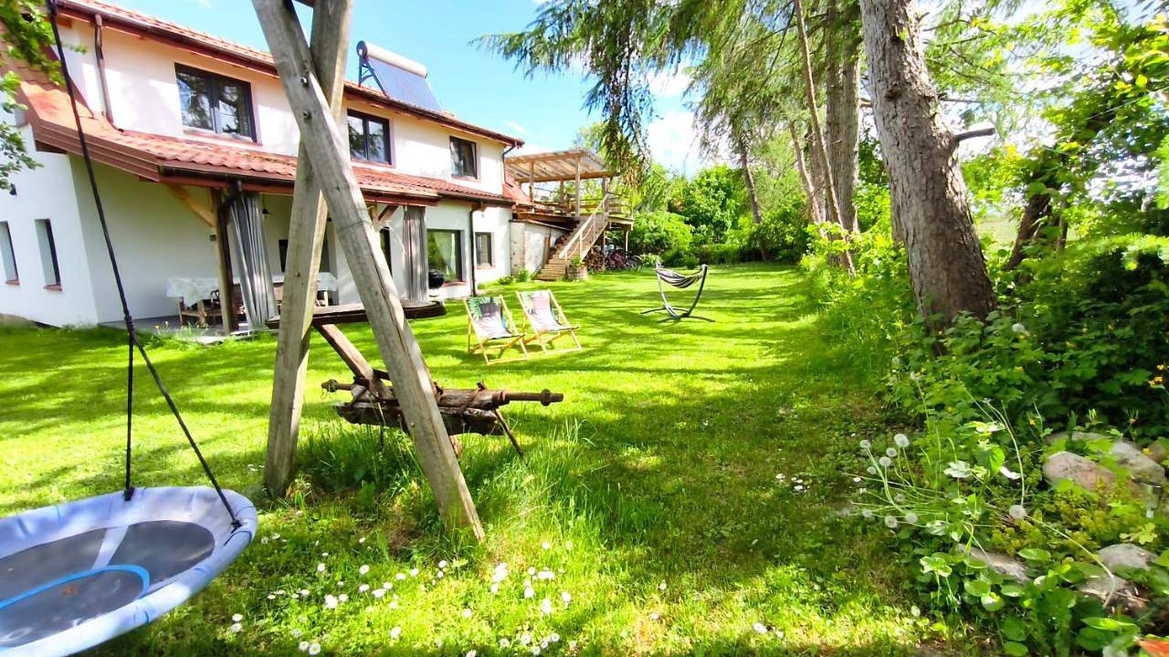 Ganze Wohnung, Domek nad jeziorem z pomostem, Mazury, Domek Fruzia in Powiat Mrągowski