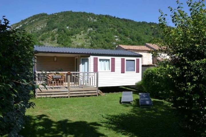 Mobil home pour 4 personnes, avec bassin pour enfant à Roquefeuil - 3