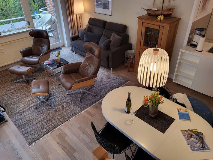 Ferienwohnung für 4 Personen, mit Balkon - 1