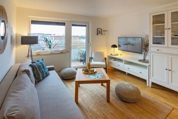 Ferienwohnung für 2 Personen, mit Balkon, mit Haustier in Dornumersiel