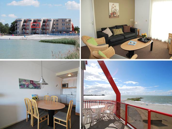 Ferienhaus für 4 Personen, mit Balkon/Terrasse in Makkum - 4