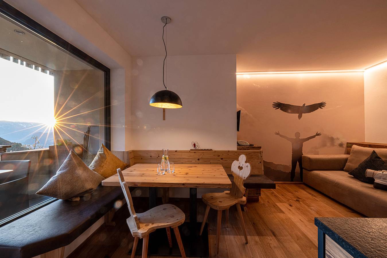 Ferienwohnung 'Sonnleiten Sonnenadler 4' mit Bergblick, privater Terrasse und Wlan in Steinegg (Karneid), Karneid