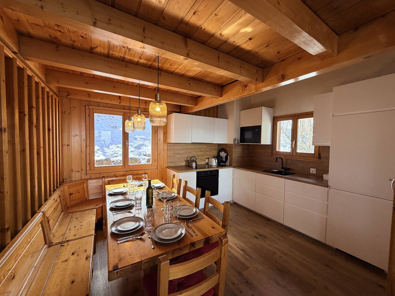 Fontannets 001 Cosy & Mountain chalet 10 pers in Salins (Sion), Sion